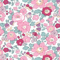 Tissu Liberty collection Betsy Pétale Irisé - OEKO TEX
