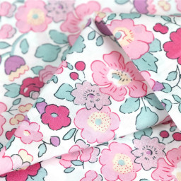 Tissu Liberty collection Betsy Pétale Irisé - OEKO TEX