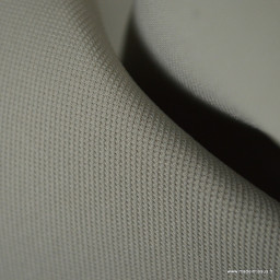 Tissu piqué pour ciel de toit gris souris