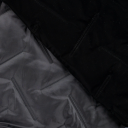 Tissu matelassé Mila Noir
