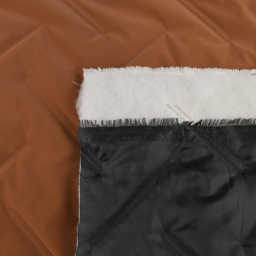 Tissu matelassé Mila Cognac