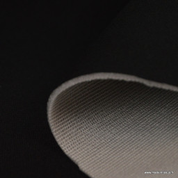 Tissu piqué pour ciel de toit noir