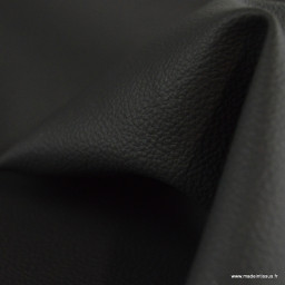 Tissu simili cuir sellerie automobile anthracite