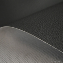 Tissu simili cuir sellerie automobile anthracite