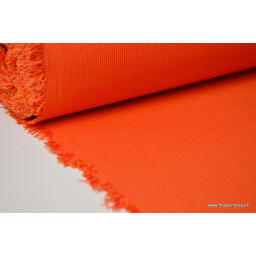 Tissu extérieur polypro fantaisie orange
