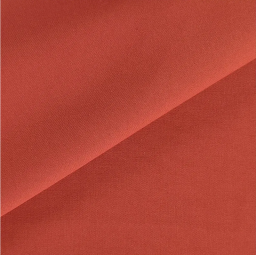 Tissu demi natté coton Terracotta- 280 cm
