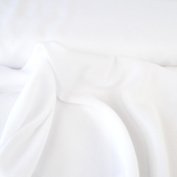 Tissu crêpe georgette Blanc