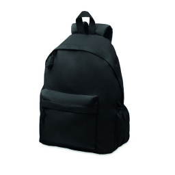 Tissu extérieur imperméable noir envers PVC