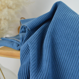 Velours côtelé Huggy - Bleu jean