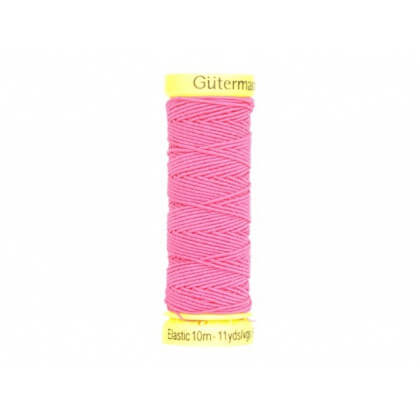 Fil Elastique Gutermann 10 m - N°3055 Fuchsia