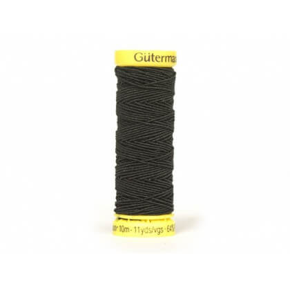 Fil Elastique Gutermann 10 m - N°4017 Noir