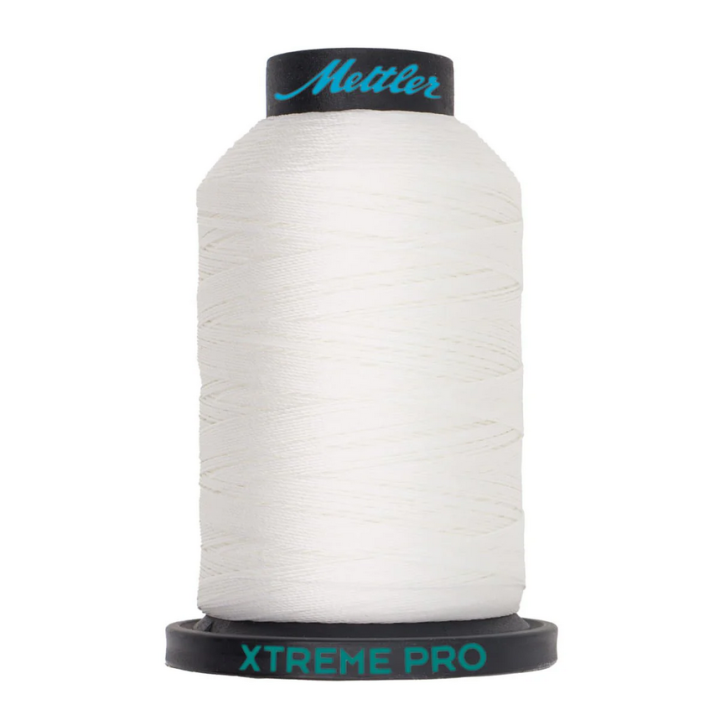 Fils à coudre Xtreme Pro Blanc - FIL EXTERIEUR RESISTANT AUX UVs ET HYDROFUGÉ - Amann Mettler