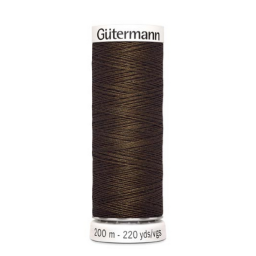 Bobine de Fil pour tout coudre Gutermann 200 m - N°816 marron
