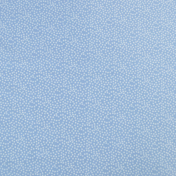 Tissu coton Tassi motif petit pois fond bleu baltique - OEKO TEX