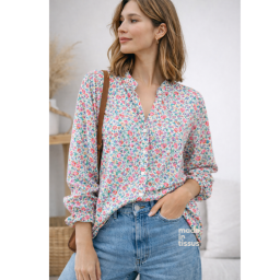 Tissu Liberty Florence May rose - OEKO TEX