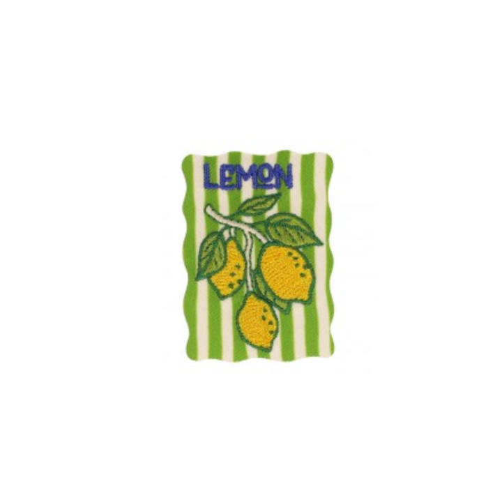 Ecusson thermocollant L'ét sans fin - Citrons