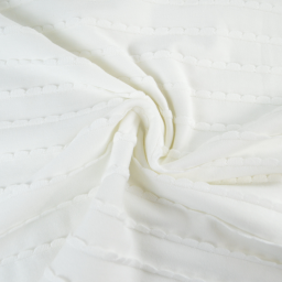 Jersey à volants - Blanc - OEKO TEX