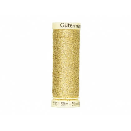 Fil METAL Gutermann 50 m - N°24 Or