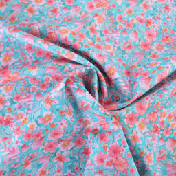 Tissu maillot de bain imprimé Darwin Flora à motif fleuri