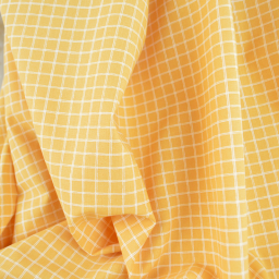 Tissu coton Jules à carreaux coloris Avoine - OEKO TEX