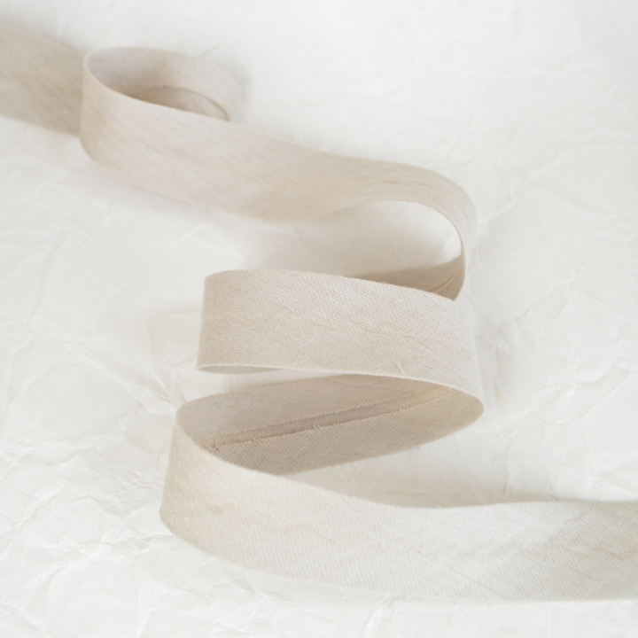 Biais double gaze replié 20 mm - Galet
