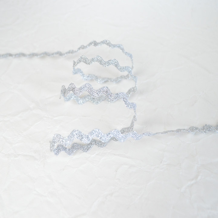 Serpentine Croquet Lurex Argent