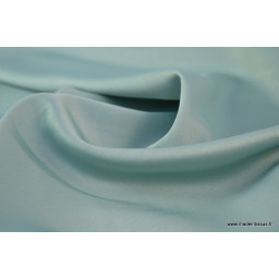 Satin microfibre fluide menthe