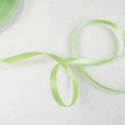 Ruban satin Vert clair - 6 mm