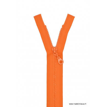 Fermeture éclair Séparable grosse maille 6mm Z54 col 680 capucine