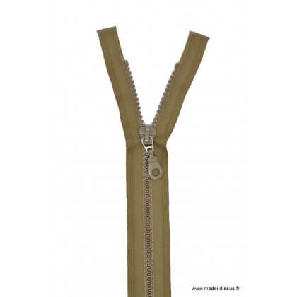 Fermeture éclair Séparable grosse maille 6mm Z54 col 953 Tabac
