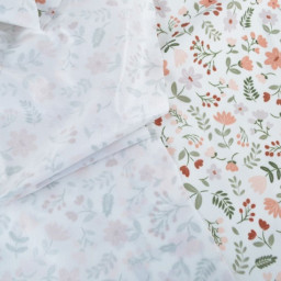 Pul contact alimentaire Leopold motifs fleurs marsala - exclusif