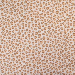 Pul contact alimentaire Balzac motifs léopard fond beige - motif exclusif