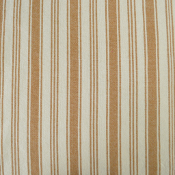 Tissu coton Eugene tissé teint à rayures Peanut