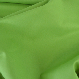 Tissu demi natté coton vert citron - OEKO TEX