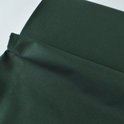 Tissu demi natté coton vert bouteille - OEKO TEX