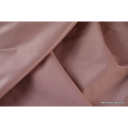 Tissu polyester vieux rose déperlant pour parapluie x50cm