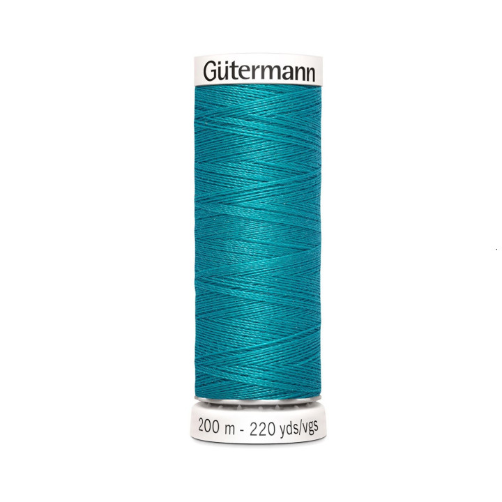 Bobine de Fil pour tout coudre Gutermann 200 m - N°965 Bleu océan