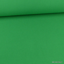 Tissu jersey maille polo vert - oeko tex