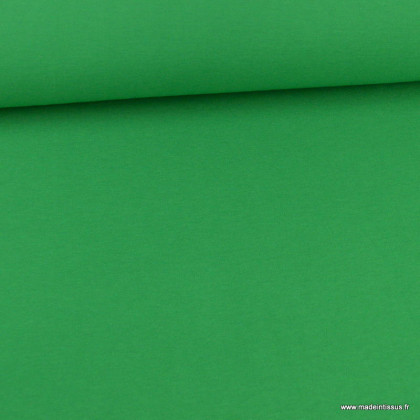 Tissu jersey maille polo vert - oeko tex
