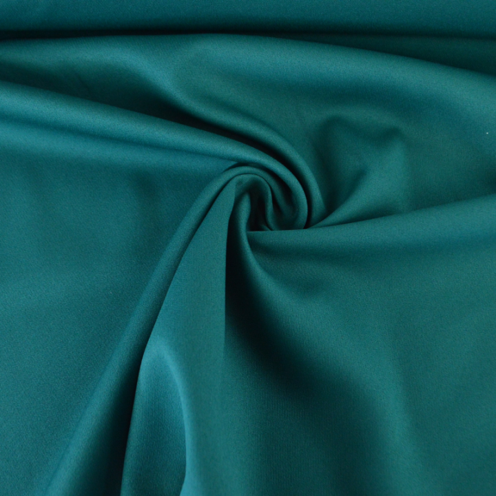 Tissu Burlington Bi-Stretch Vert emeraude