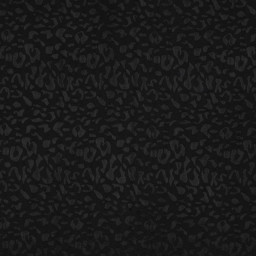 1 coupon de 75 cm de Tissu Viscose Jacquard Noir Motif Léopard