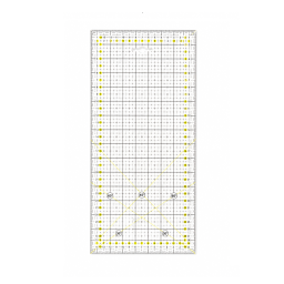 Règle Patchwork 15 x 30 cm transparente – Règle de couture et quilting