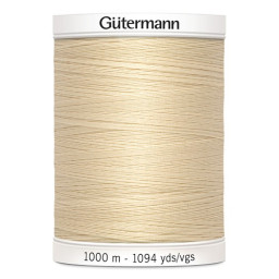 Fil pour tout coudre Gutermann 1000 m - N°005 écru