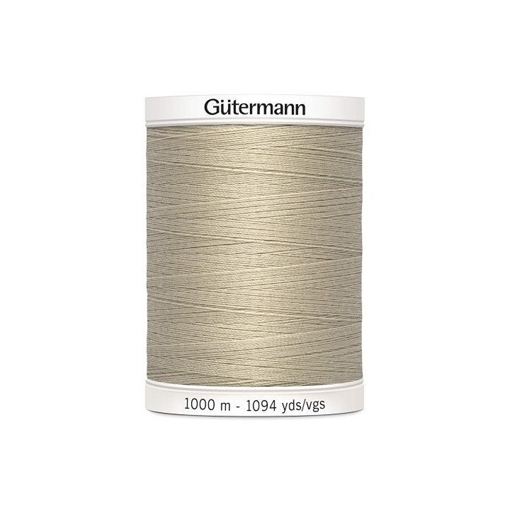Fil pour tout coudre Gutermann 1000 m - N°722 beige