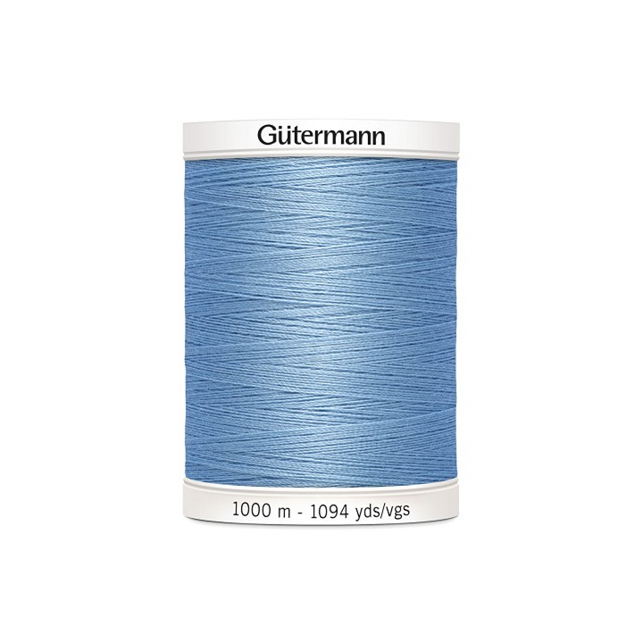 Fil pour tout coudre Gutermann 1000 m - N°143 bleu ciel