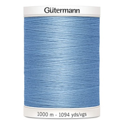 Fil pour tout coudre Gutermann 1000 m - N°143 bleu ciel
