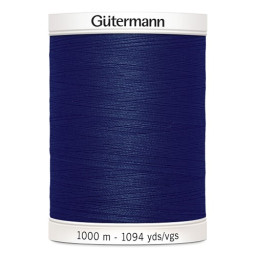 Fil pour tout coudre Gutermann 1000 m - N°665 bleu profond
