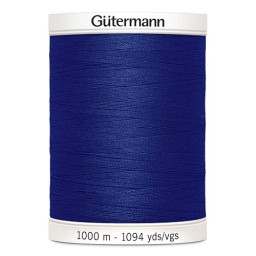 Fil pour tout coudre Gutermann 1000 m - N°310 bleu Roi