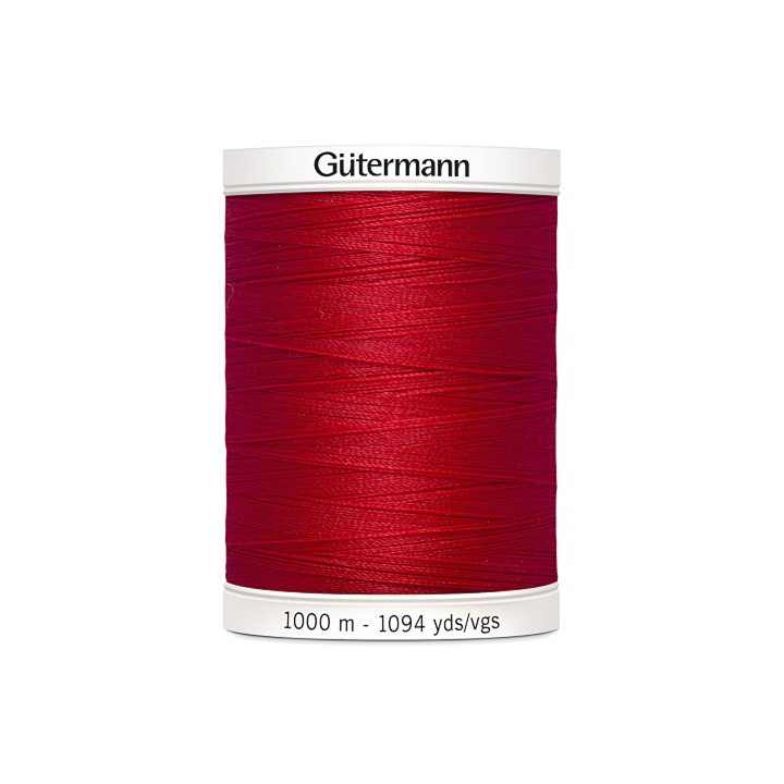 Fil pour tout coudre Gutermann 1000 m - N°156 Rouge