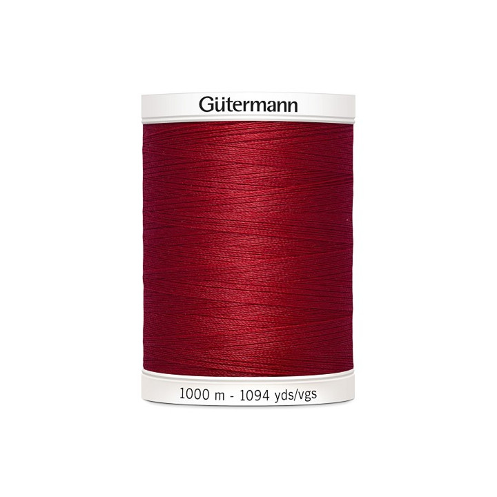 Fil pour tout coudre Gutermann 1000 m - N°46 Rouge Hermès